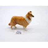 A Beswick Rough Collie in sable and white.