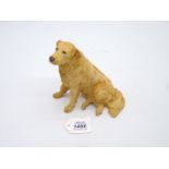 A Border Fine Arts Retriever,1995,matt finish, 6'' long x 5 3/4'' tall.