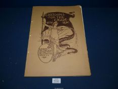 A copy of 'Cartoons for the Causes' designs and verses for the Socialist and Labour movement
