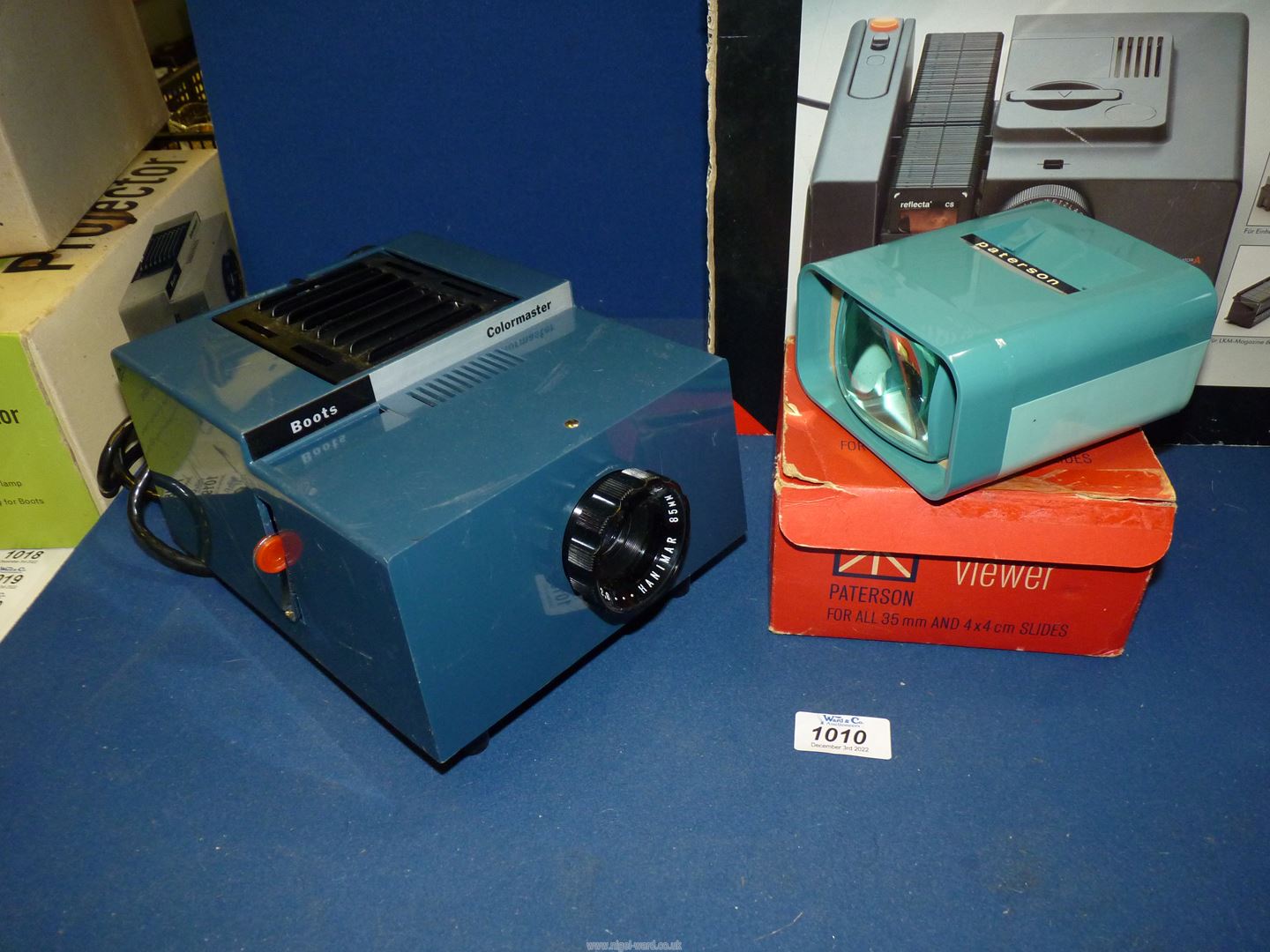 A Reflecta Diamator 35mm Slide Projector, a Boots Colormaster 2x2 Slide Projector, - Image 2 of 4