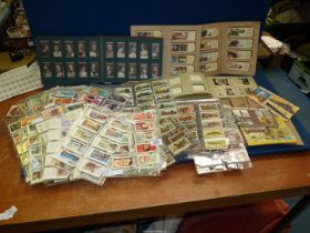 A quantity of tea/cigarette Cards mostly in albums and sheets including; 'Wildlife in Danger',