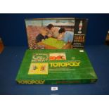 A boxed Totopoly 'The Great Race Game' plus a Waddingtons Table Soccer.