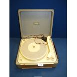 A 1950's Marconiphone Record player.