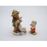 Two Hummel figures to include;