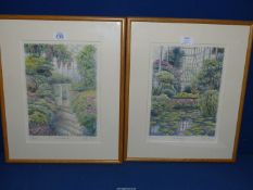 A pair of Limited Edition prints 'Conservatory 3' and 'Conservatory 4' by Arthur Byrne, both no.
