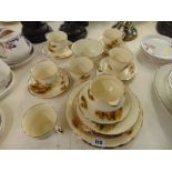 A part tea set Meakin,