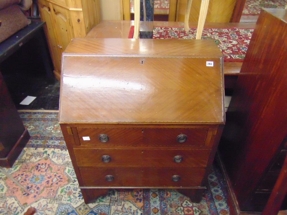 A mahogany bureau - Image 2 of 3