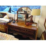 A Mahogany dressing table,