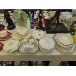 A qty of china tureens etc. Copeland, Meakin etc.