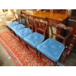 A set of eight antique Mahogany chairs
