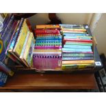 A qty of children's books; Dork Diaries, Series of Unfortunate events, Harry Potter,