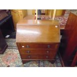 A mahogany bureau