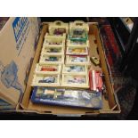 Fifteen boxed 'Days gone' model vehicles plus a Corgi bus