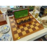 Chess set in box