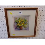 A Daffodil watercolour, Derek Brown,