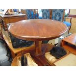 A Mahogany breakfast table