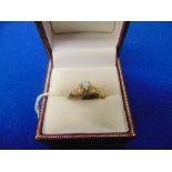 18ct Gold Diamond ring,