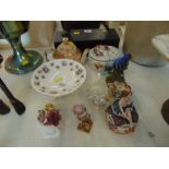 A qty of porcelain and pottery,