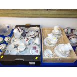 A qty of mixed china,