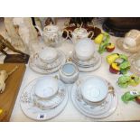 An oriental tea set,