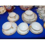 A Limoges part tea service