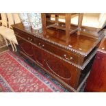 An Edwardian Mahogany sideboard