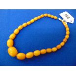 Amber beads