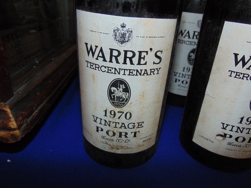 A cases of 12 Warres Vintage Tercentenary 1970 Port - Image 2 of 4