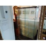 Pair of display cabinets