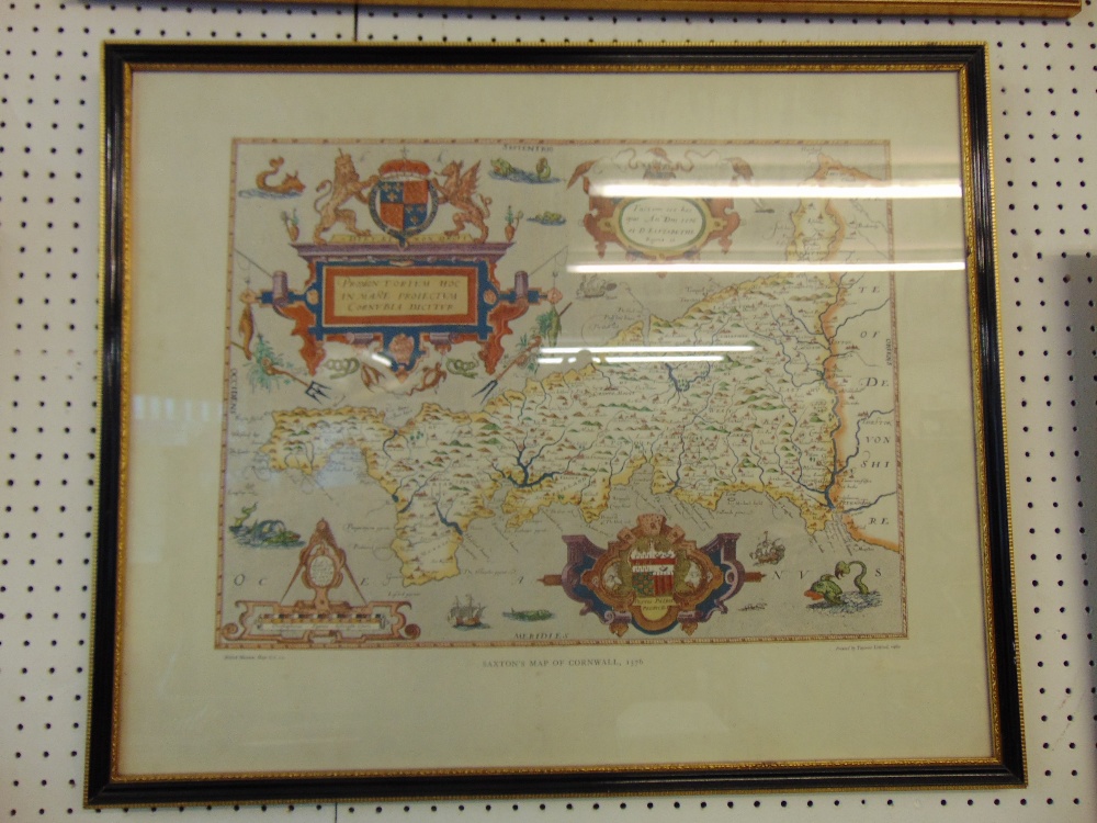 Thirteen framed maps - Image 3 of 7