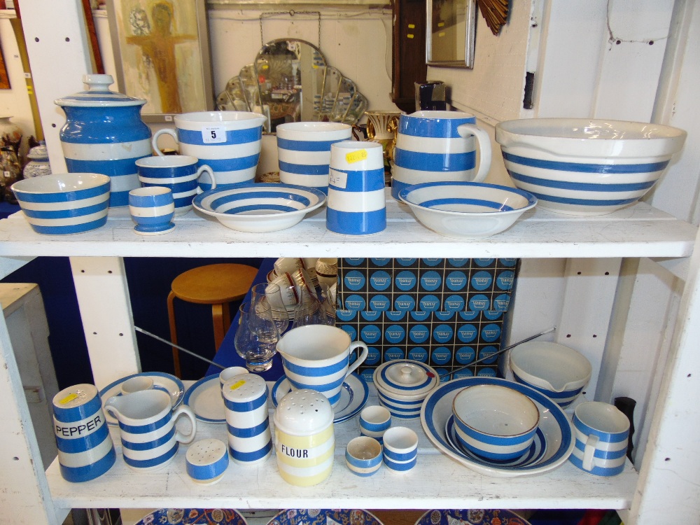 A collection of Cornish ware