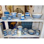 A collection of Cornish ware