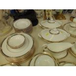 A Royal Doulton tea/ dinner service, Forsythe, 120 pieces approx.