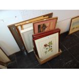 A qty of framed prints