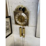 A brass face/ wall clock