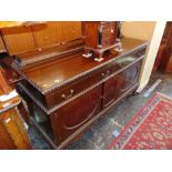 A Mahogany sideboard