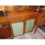 A regency two door/ two drawer cabinet