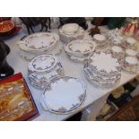 A qty of Grindley dinner ware