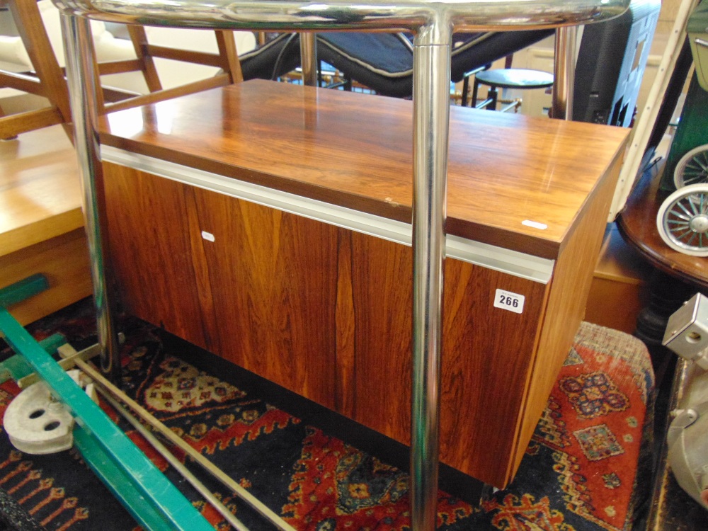 A Rosewood side cabinet