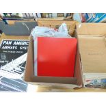 A box of stamps, loose etc.