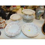 A late 19th/ early 20th century dinner/tea service