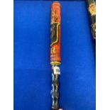 Victorian truncheon, '(Crown) / (Portsmouth Star and Crescent) / V.