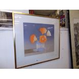 A pair of limited edition prints, still life,