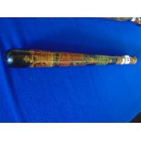 Victorian truncheon, '(Crown) / (Royal Coat of Arms) / COMR,S, / OF / W & F.