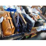 Sixteen assorted bags and three purses; Pierre Cardin, Todd's, Furla, Paloma Picasso,