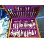 A canteen of cutlery