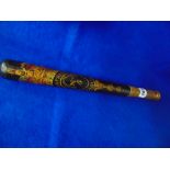 Victorian truncheon, '(Crown) / SHROPSHIRE CONSTABULARY / SUPERINTENDENT / No / 5' , ribbed handle,