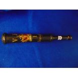 Victorian truncheon, baluster form, 'V.R / (Crown) / 1 / Bingley', turned handle, 14.