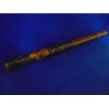 Georgian / Regency parish constable's long truncheon, '(Crown) / St, / M.