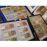 Thirty framed bank notes, inc.